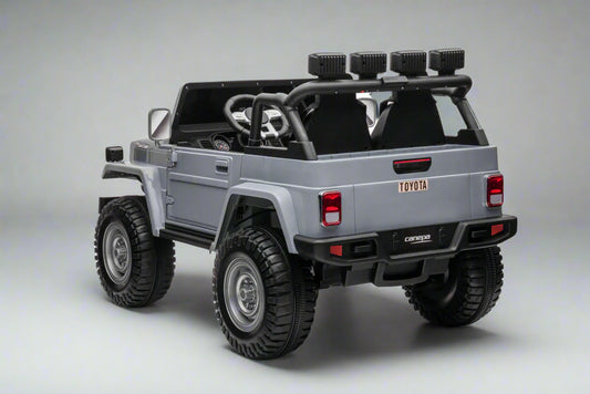 1974 Toyota Land Cruiser FJ40 4x4 | Kids Electric Ride-On Car | 24V | Remote Control | 2 Seater | Bluetooth