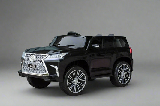 Lexus LX 570 4x4 | Kids Electric Ride-On Car | 12V | Remote Control | Bluetooth | Rocking | XL 1 Seater
