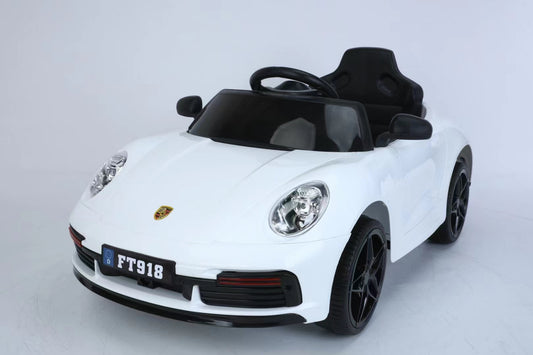 Porsche 911 | Kids Electric Ride-On Car | 12V | Remote Control | Rocking Feature
