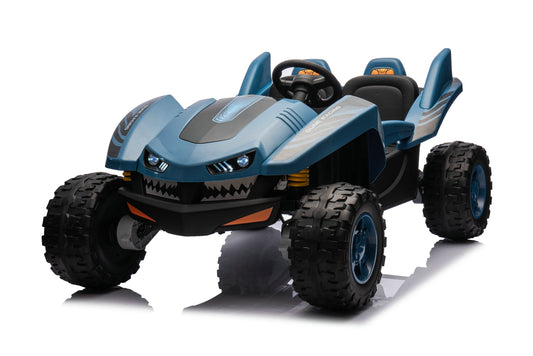 Shark Dune Racer 4x4 XL UTV | Kids Electric Ride-On Car | 24V | Remote Control | 2 Seater | Metal Chassis