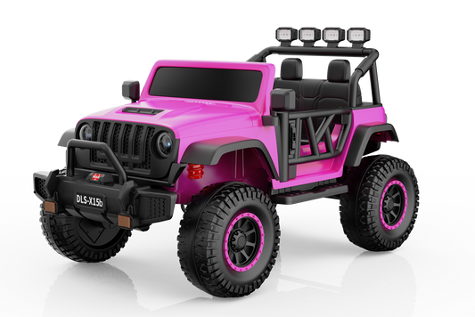 Monster Jeep 4x4 | Kids Electric Ride-On Car | 24V | Remote Control | 2 Seater | High Speed | 800-Watt Motors