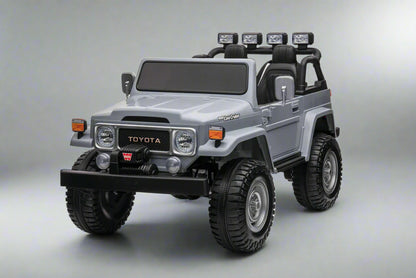 1974 Toyota Land Cruiser FJ40 4x4 | Kids Electric Ride-On Car | 24V | Remote Control | 2 Seater | Bluetooth