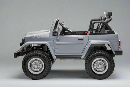 1974 Toyota Land Cruiser FJ40 4x4 | Kids Electric Ride-On Car | 24V | Remote Control | 2 Seater | Bluetooth