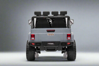 1974 Toyota Land Cruiser FJ40 4x4 | Kids Electric Ride-On Car | 24V | Remote Control | 2 Seater | Bluetooth
