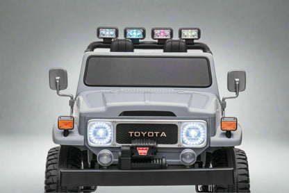 1974 Toyota Land Cruiser FJ40 4x4 | Kids Electric Ride-On Car | 24V | Remote Control | 2 Seater | Bluetooth