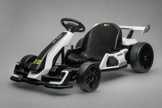 Drifter Go-Kart | Kids Electric Ride-On Car | 24V | High Speed | Brushless | Adjustable Seat | Metal Chassis