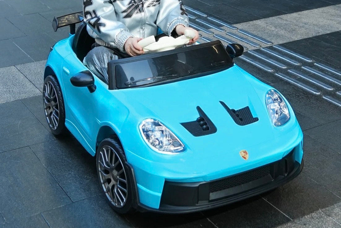 Porsche Concept | Kids Electric Ride-On Car | 12V | Remote Control | Grip-Strip