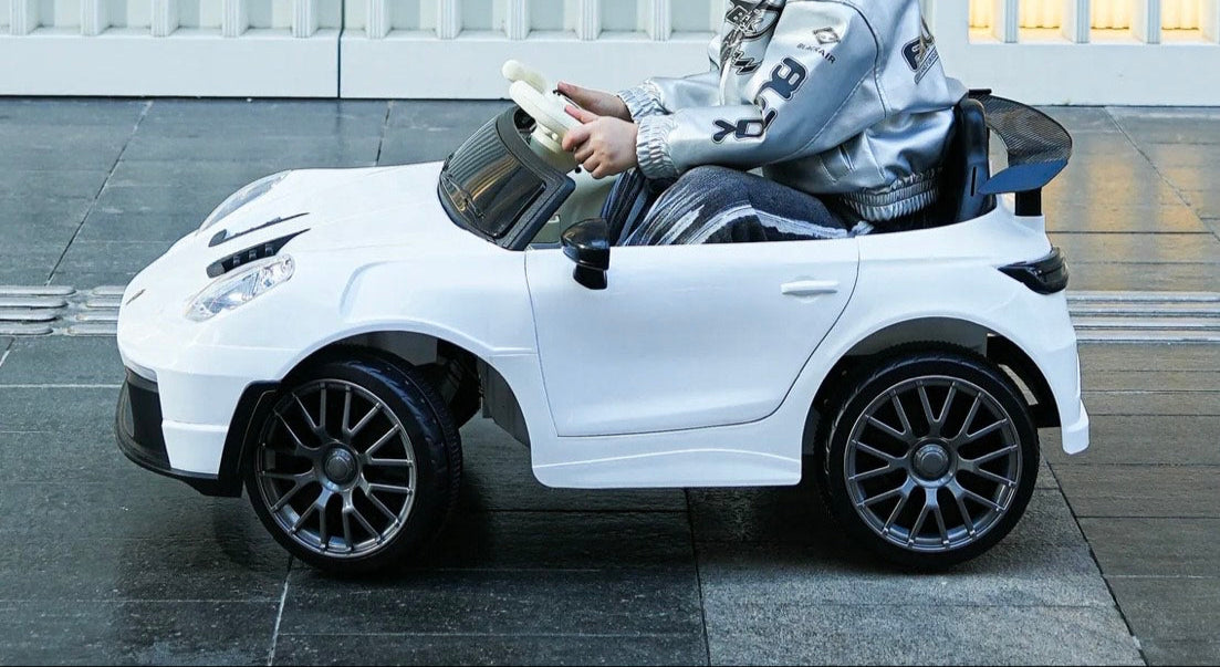Porsche Concept | Kids Electric Ride-On Car | 12V | Remote Control | Grip-Strip