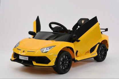 Lamborghini Aventador SVJ | Kids Electric Ride-On Car | 12V | Remote Control | Bluetooth | Phone App