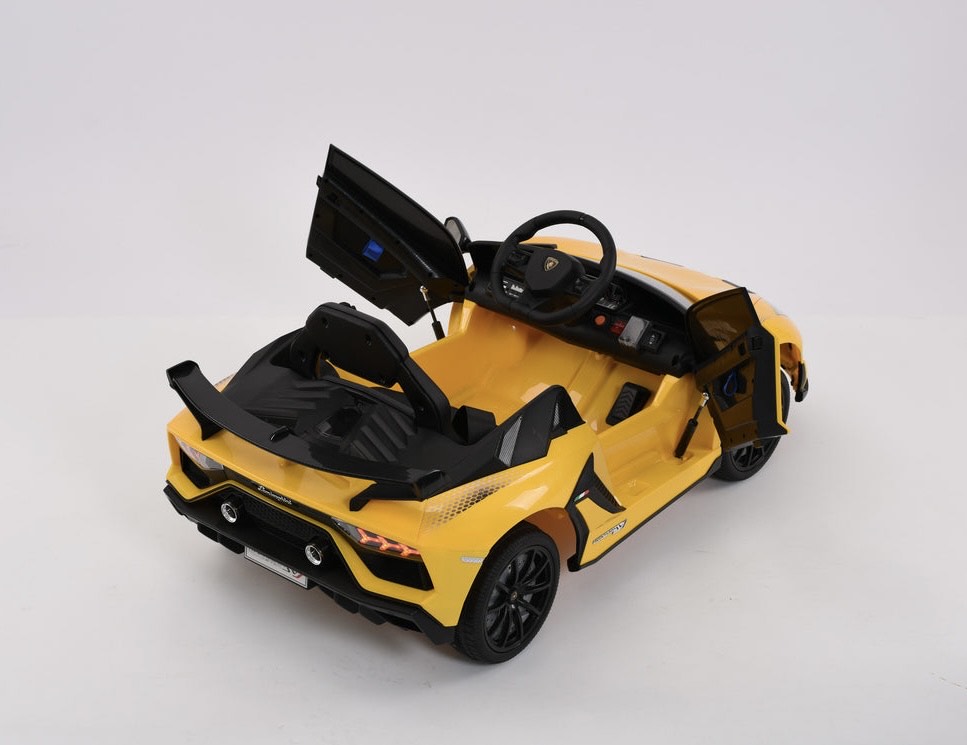 Lamborghini Aventador SVJ | Kids Electric Ride-On Car | 12V | Remote Control | Bluetooth | Phone App