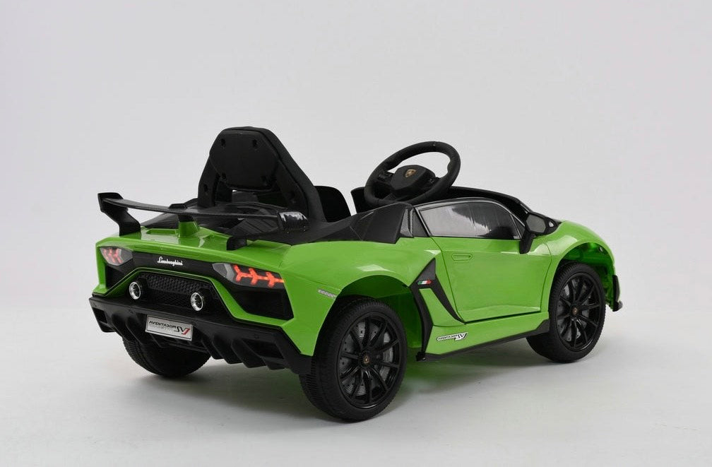 Lamborghini Aventador SVJ | Kids Electric Ride-On Car | 12V | Remote Control | Bluetooth | Phone App