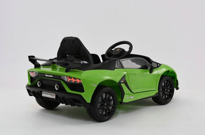 Lamborghini Aventador SVJ | Kids Electric Ride-On Car | 12V | Remote Control | Bluetooth | Phone App