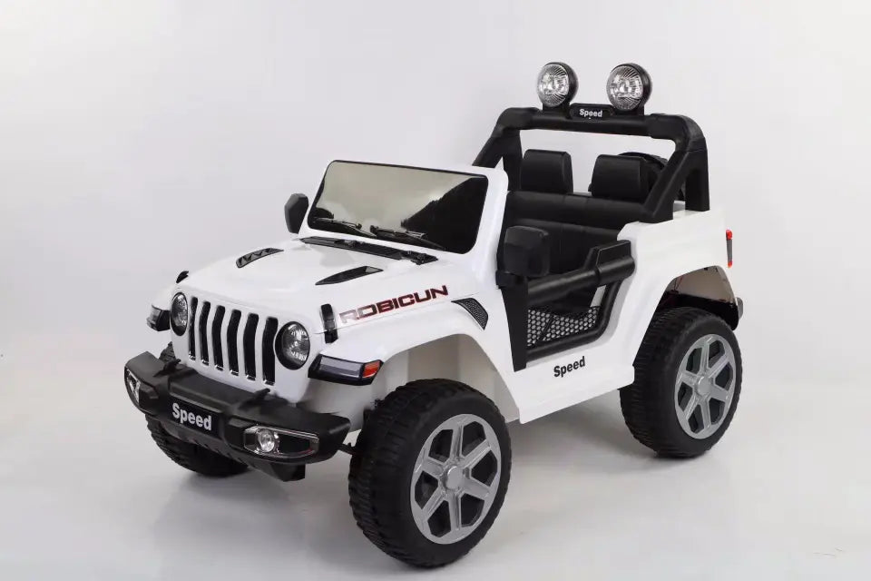 Jeep Rubicon 4x4 | Kids Electric Ride-On Car | 12V 9AH | Remote Control | 2 Seater | Rocking Feature