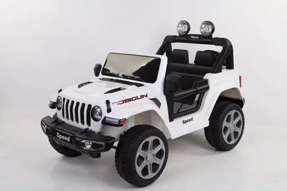 Jeep Rubicon 4x4 | Kids Electric Ride-On Car | 12V 9AH | Remote Control | 2 Seater | Rocking Feature