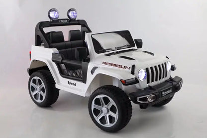 Jeep Rubicon 4x4 | Kids Electric Ride-On Car | 12V 9AH | Remote Control | 2 Seater | Rocking Feature