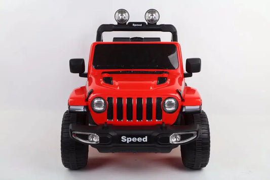 Jeep Rubicon 4x4 | Kids Electric Ride-On Car | 12V 9AH | Remote Control | 2 Seater | Rocking Feature