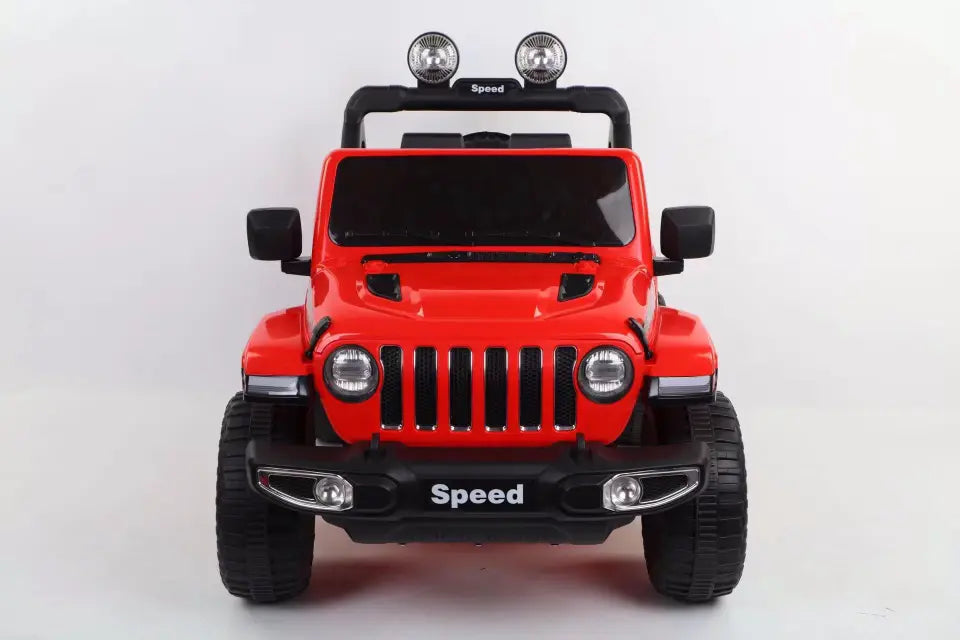 Jeep Rubicon 4x4 | Kids Electric Ride-On Car | 12V 9AH | Remote Control | 2 Seater | Rocking Feature