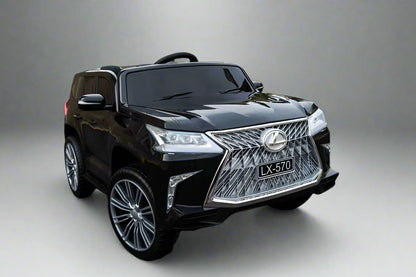 Lexus LX 570 4x4 | Kids Electric Ride-On Car | 12V | Remote Control | Bluetooth | Rocking | XL 1 Seater