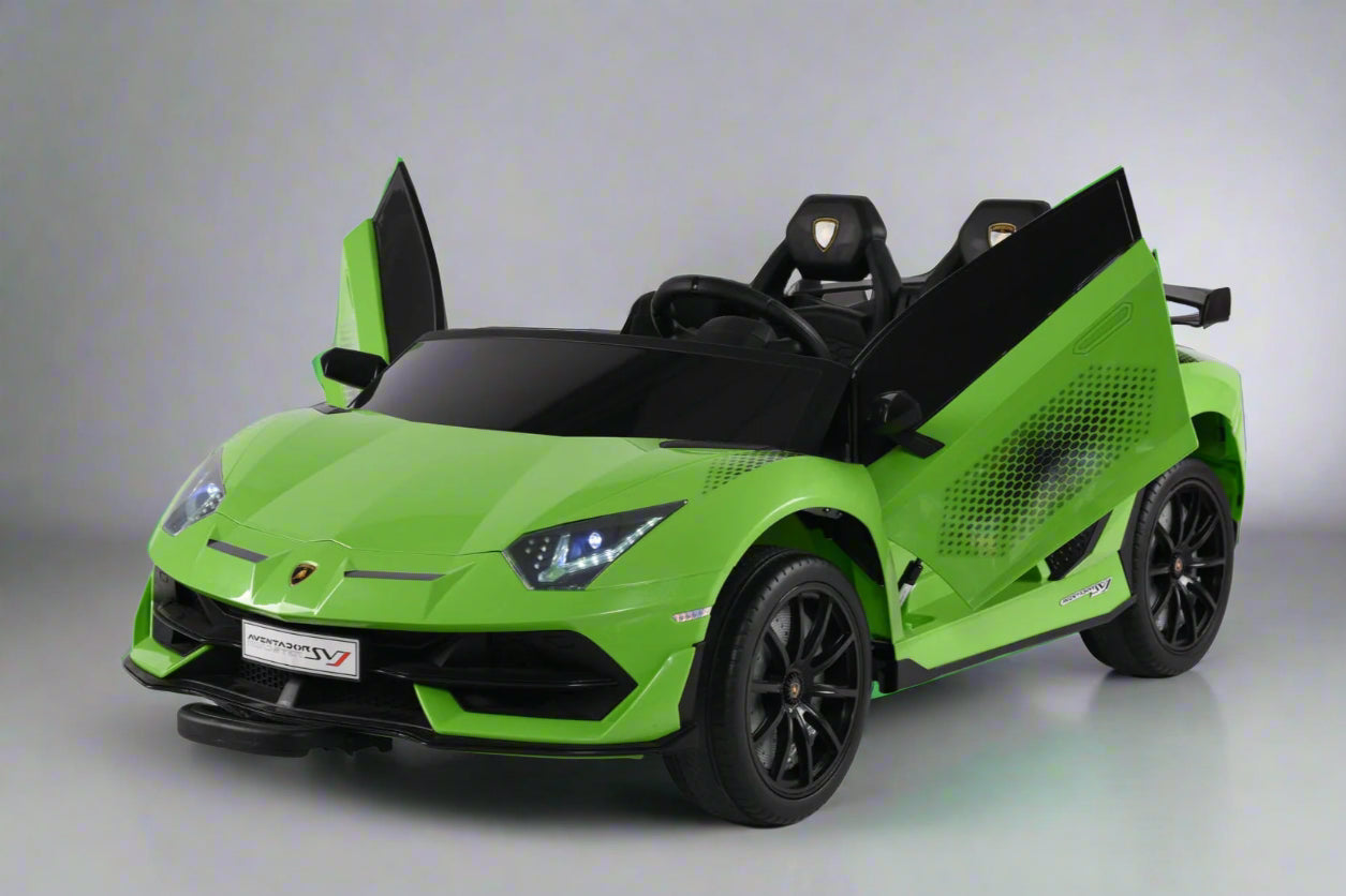 Lamborghini Aventador SVJ 2 Seater | Kids Ride-On Electric Car | 24V | Remote Control | Phone App