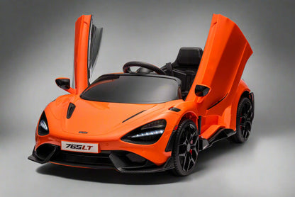 McLaren 756LT | Kids Electric Ride-On Car | 12V | Remote Control | Bluetooth | Large 1 Seater