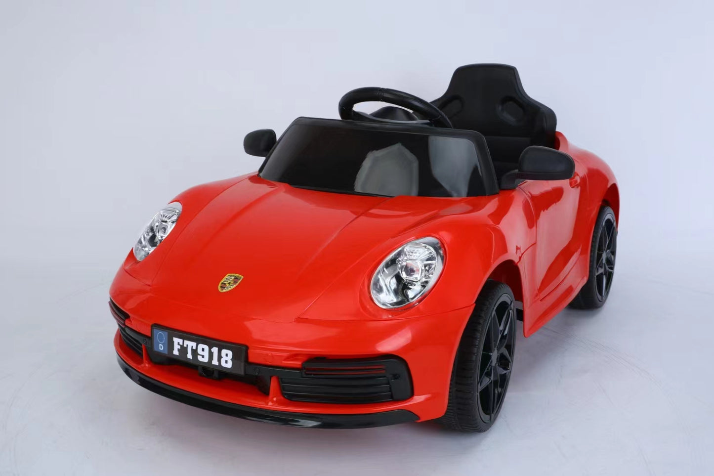 Porsche 911 | Kids Electric Ride-On Car | 12V | Remote Control | Rocking Feature