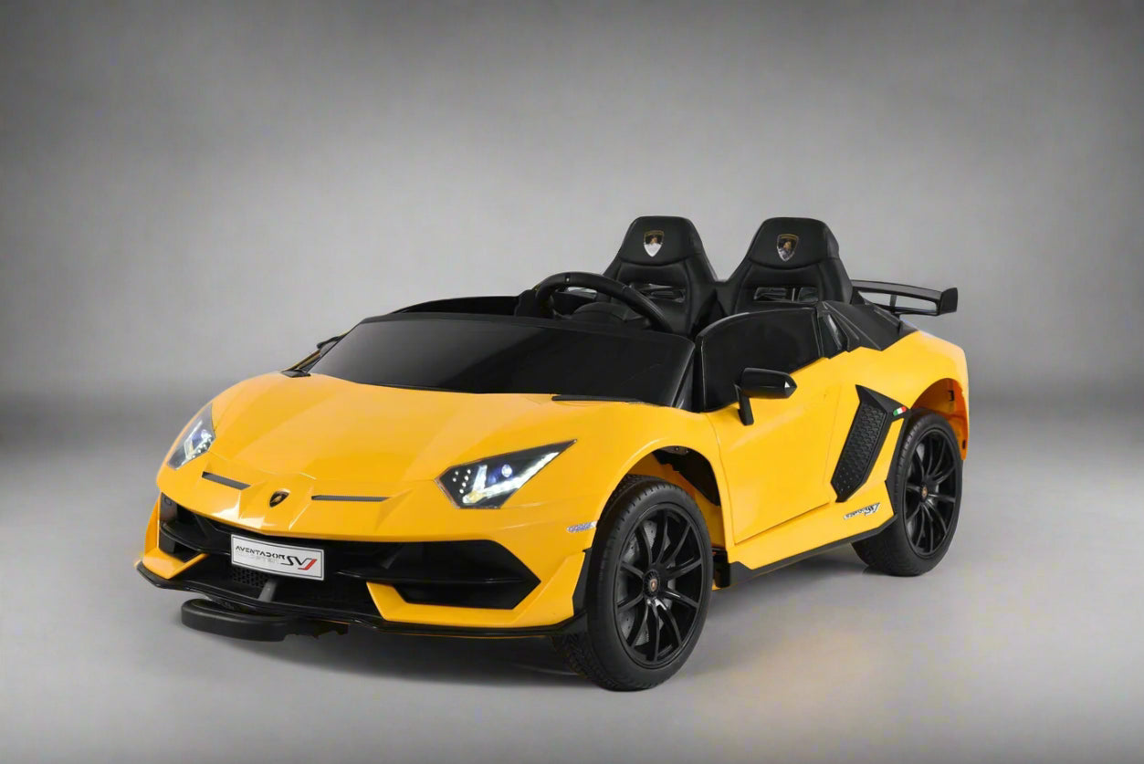 Lamborghini Aventador SVJ 2 Seater | Kids Ride-On Electric Car | 24V | Remote Control | Phone App