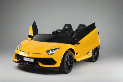 Lamborghini Aventador SVJ 2 Seater | Kids Ride-On Electric Car | 24V | Remote Control | Phone App