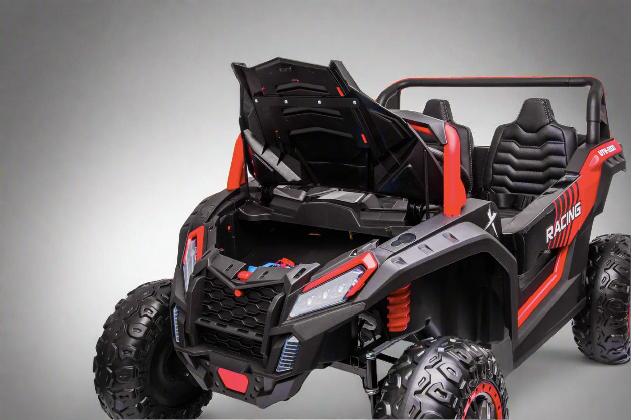 Turbo XXL UTV Dune Buggy 4x4 | Kids Electric Ride-On Car | 24V | Remote Control | 2 Seater| 800-Watt Motors